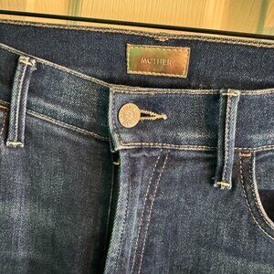 Mother Jeans, The Hustler Ankle Fray in Home Movies Size 28